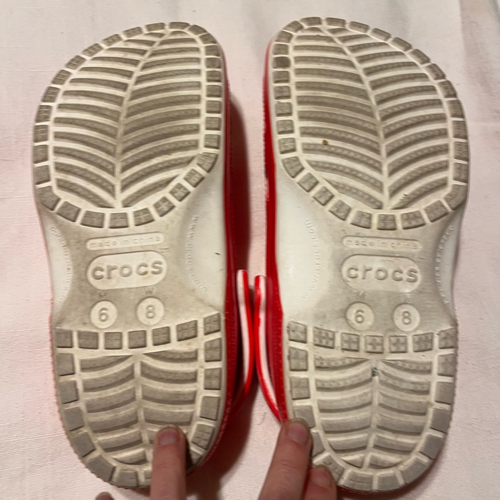 Red Crocs X McDonald’s Collab shoes, sz women’s 8 - Picture 5 of 8